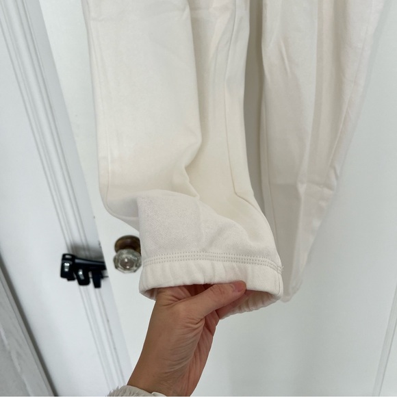 The North Face Half Dome Fleece Womens Sweatpants White Cream Size XXLARGE NWT - Picture 7 of 8